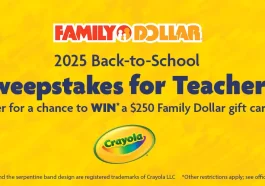Crayola Back To School Sweepstakes for Teachers