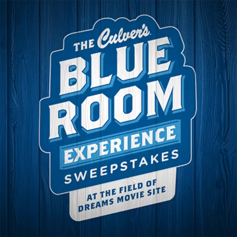 Culver's Blue Room Experience Sweepstakes