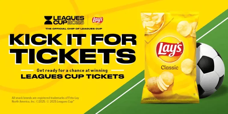 Lay's Leagues Cup Kick it for Tickets Sweepstakes & Instant Win Game