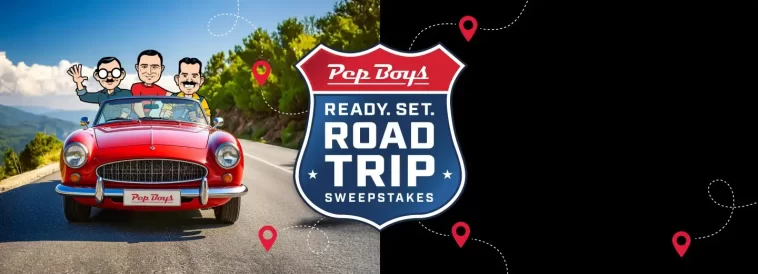 Pep Boys Ready Set Road Trip Sweepstakes