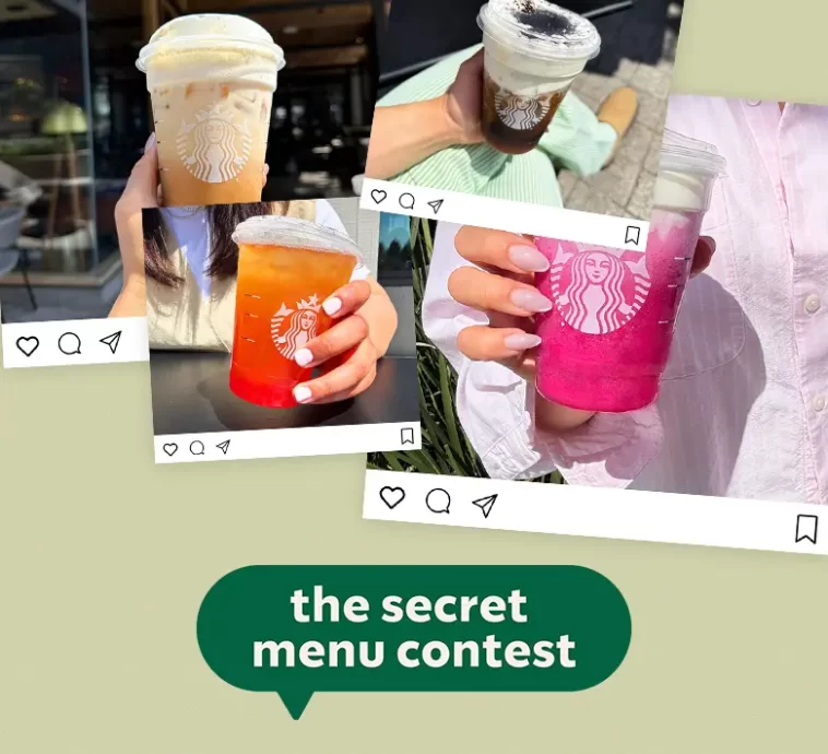 Starbucks Secret Menu Contest