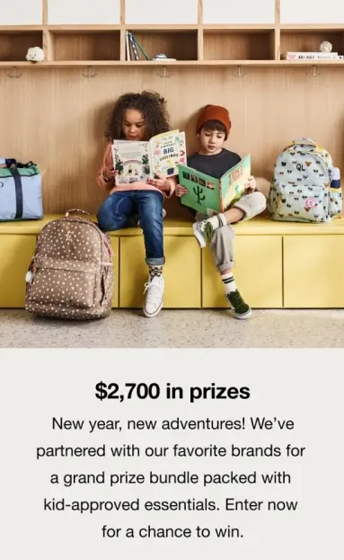 Crate & Barrel Ultimate Back-to-School Giveaway
