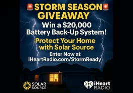 iHeartRadio Solar Source Battery Back Up Giveaway