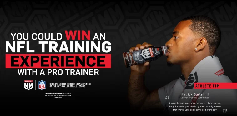 Muscle Milk x NFL Muscle Takes More Sweepstakes