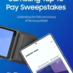 Samsung Tap to Pay Sweepstakes