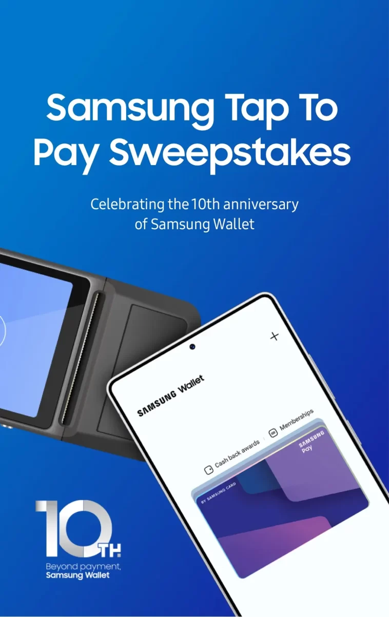 Samsung Tap to Pay Sweepstakes