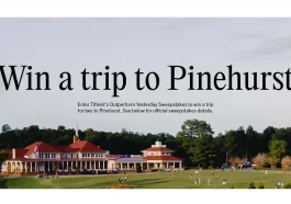 Titleist Outperform Yesterday Sweepstakes