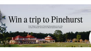 Titleist Outperform Yesterday Sweepstakes