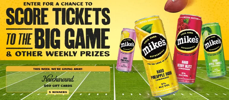 Mike's Hard Lemonade Fantasy Life Sweepstakes