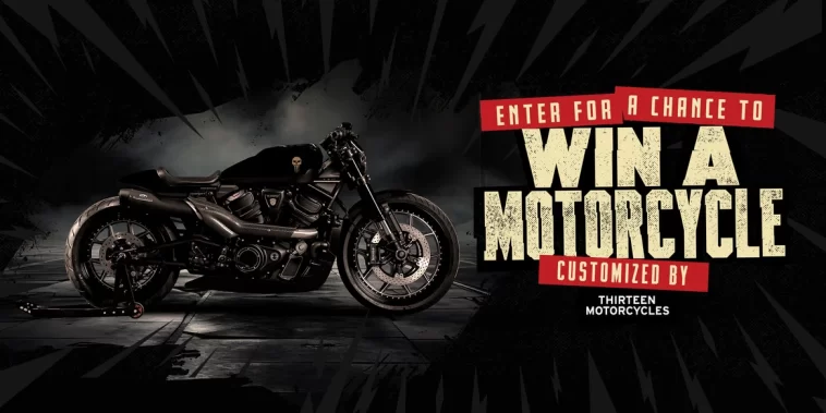 Monster Energy Customized Motorcycle Sweepstakes