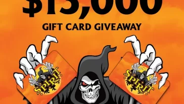 Spirit Halloween Gift Card Sweepstakes