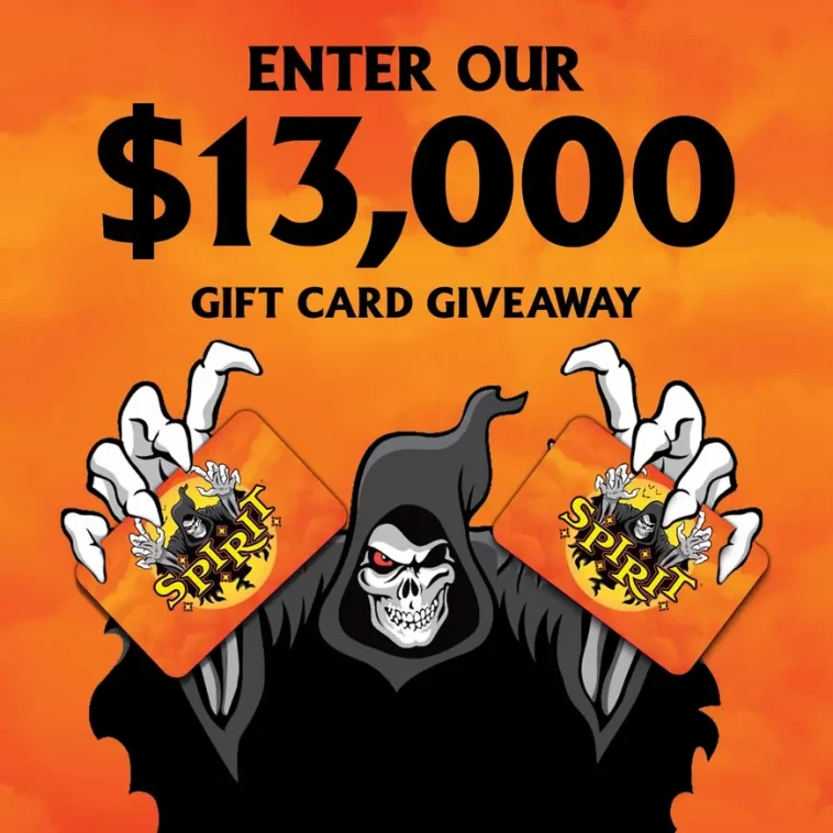Spirit Halloween Gift Card Sweepstakes