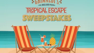 Grimaldi's Pizzeria Tropical Escape Sweepstakes