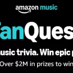 Amazon Music FanQuest Sweepstakes