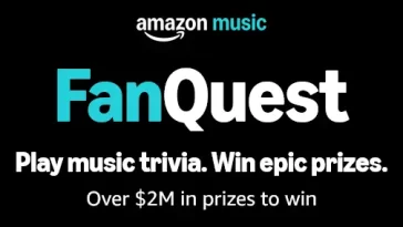 Amazon Music FanQuest Sweepstakes
