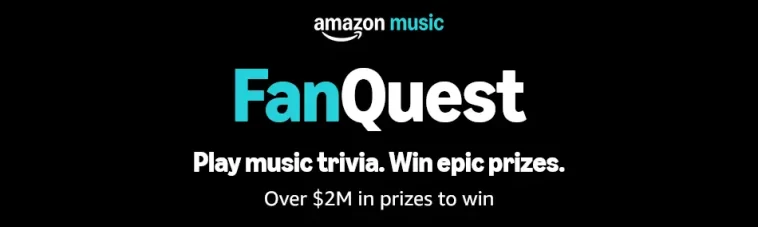 Amazon Music FanQuest Sweepstakes