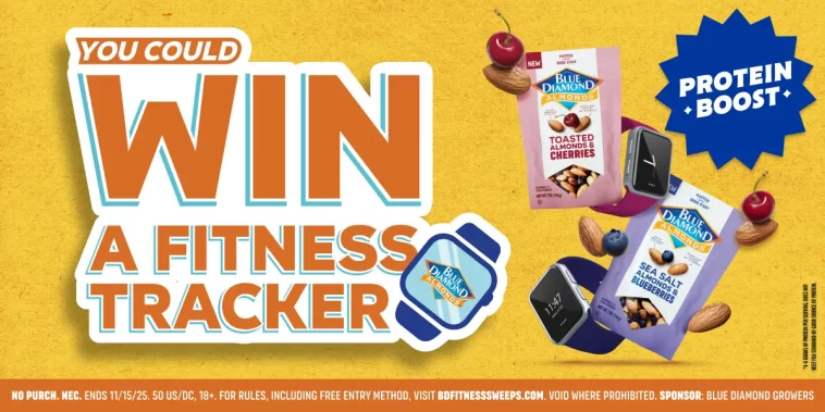 Blue Diamond Growers Fitness Sweepstakes