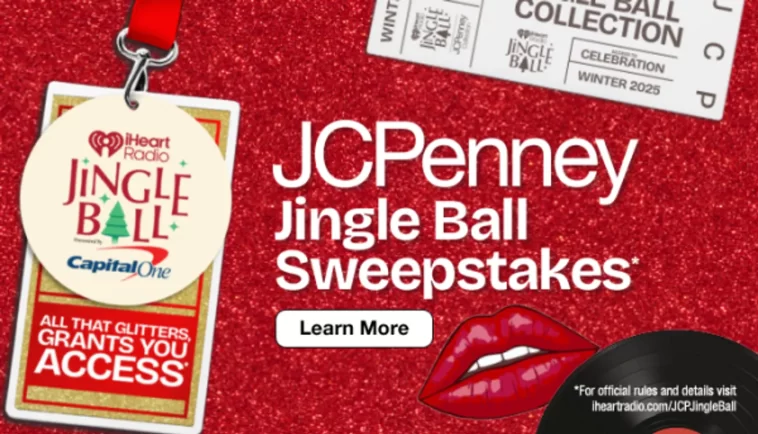 JCPenney Jingle Ball Sweepstakes 2025