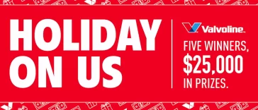 Valvoline at Advance Auto Parts Holiday on Us Sweepstakes