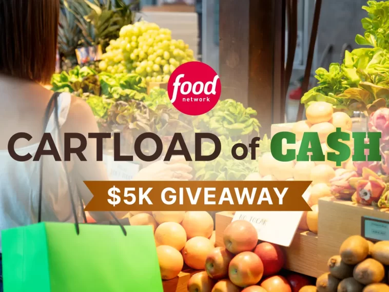 Food Network Cartload Of Cash Giveaway