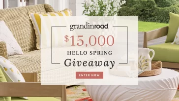 Grandin Road Hello Spring Giveaway 2026