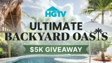 HGTV Ultimate Backyard Oasis Giveaway 2026