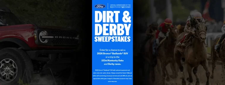 Ford Kentucky Derby Day Sweepstakes 2026